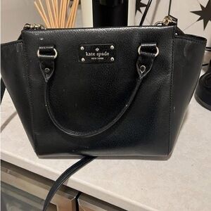 Kate Spade Black Leather Handbag